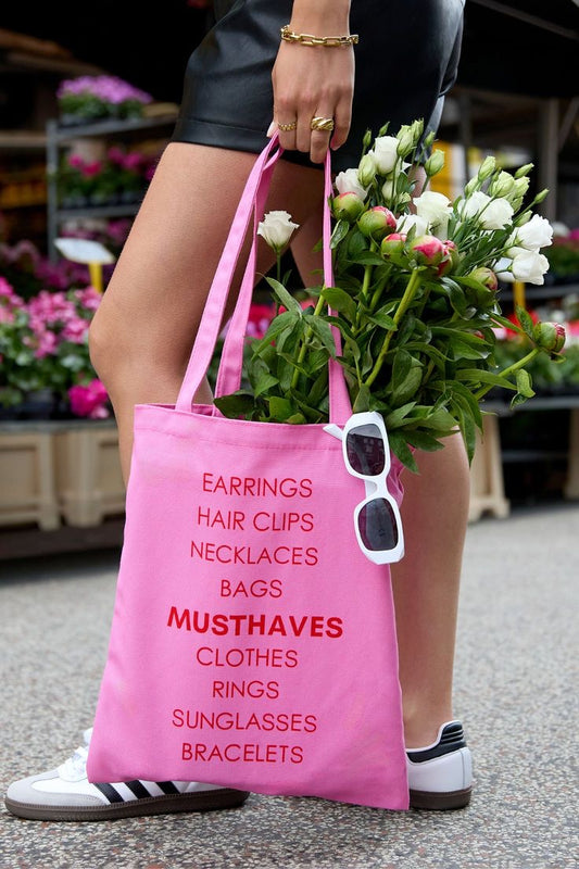 Canvas shopper musthaves