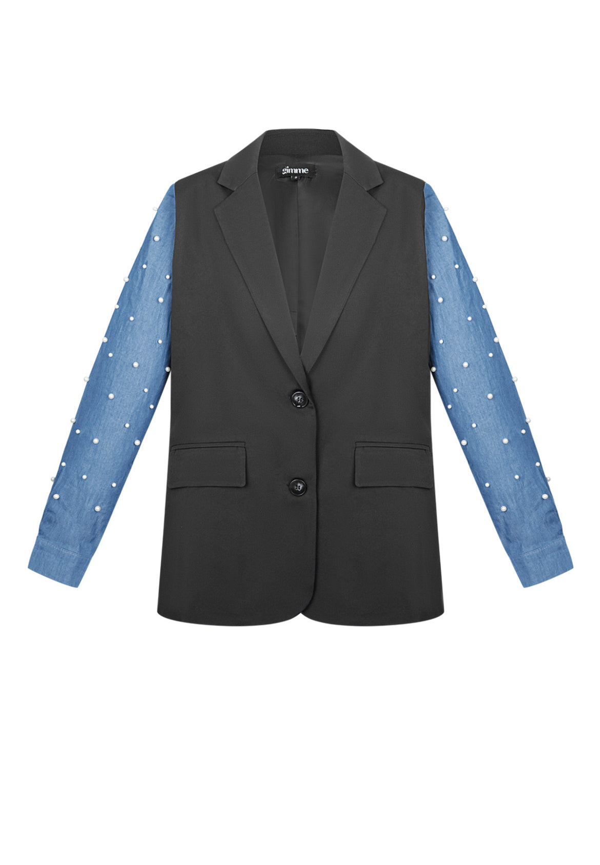 Blazer denim & dazzle