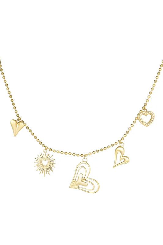 Loving hearts ketting