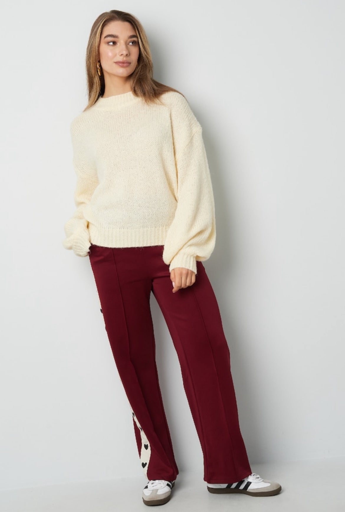 Loïs comfy knit roze